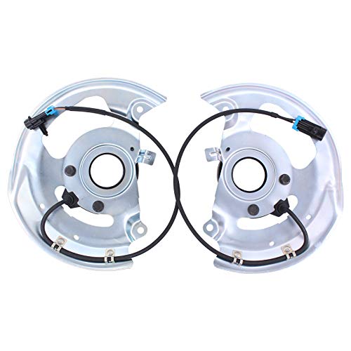 Front Left and Right ABS Wheel Speed Sensor with Harness and Dust Shield