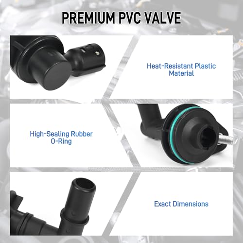 5pcs 12640659 12637666 12673862 12665644 12685407 PCV Valve & Tube Kit