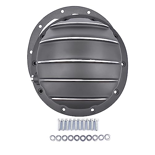 Aluminum Ring Gear DIff 10 Bolt Cast Differential Cover 8.5 & 8.6'' Replacement for Chevy Sierra Silverado 1500 Camaro
