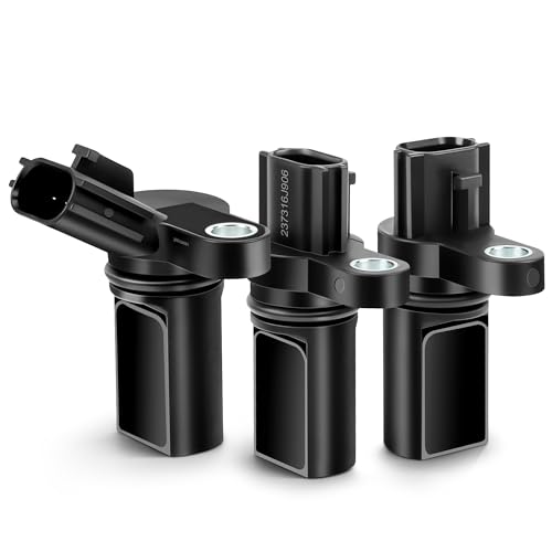 Set of 3 Camshaft Crankshaft Position Sensor Compatible with Nissan 350Z Altima Maxima Murano Pathfinder Frontier Quest Xterra Infiniti G35 FX35 M35 I35 3.5L 907-716, 917-707, 917-704, 23731AL60A