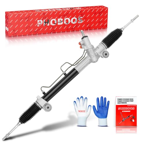 PHOBOOS Hydraulic Power Steering Rack and Pinion Assembly Compatible with Toyota Camry 2007-2011, Avalon 2005-2012 & Lexus ES350 2007-2012, New Unit, Leak Resistance, Direct Fit, Ref.97-2630, 26-2630