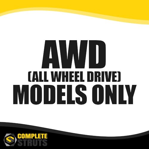COMPLETESTRUTS - Front Complete Strut Assemblies with Coil Springs and Rear Shock Absorbers Replacement for 2010-2016 Mercedes-Benz E350 4Matic AWD - Set of 4