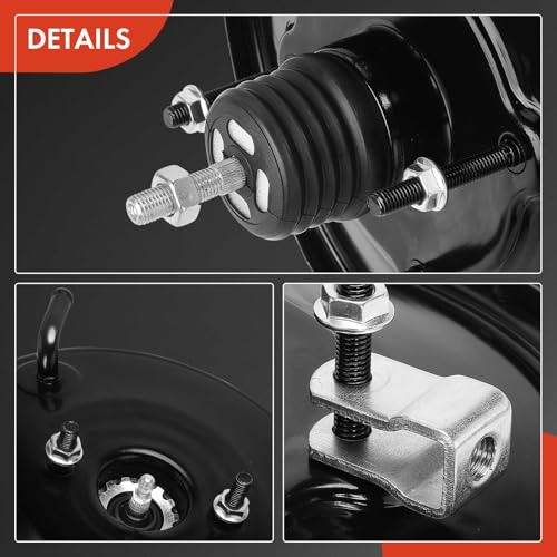 A-Premium Vacuum Power Brake Booster Compatible with Toyota Sienna 1998-2003, 3.0L, Without Master Cylinder