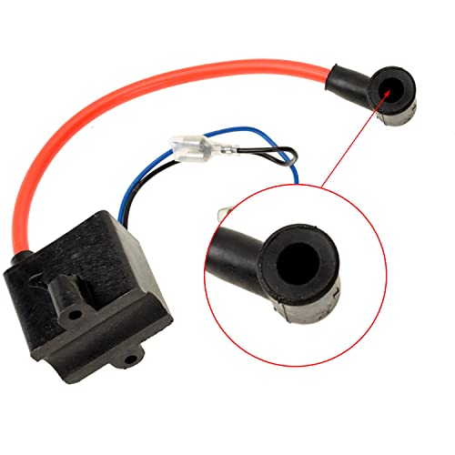 YOXUFA Motorized Bike CDI Ignition Coil + Magneto Coil Kit for 2 Stroke 49cc 50cc 66cc 80cc 100cc PK80 BT80 YD100 Engine Gas Motorized Bike Bicycle Parts