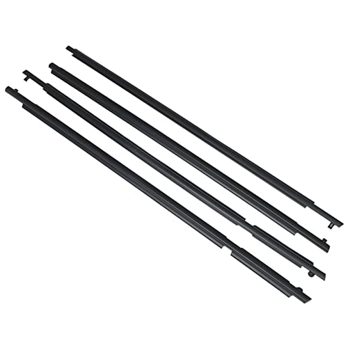 ANTUKO 4pcs Weatherstrip Window Seal Car Window Moulding Trim Replacement for 2006-2008 RAV4