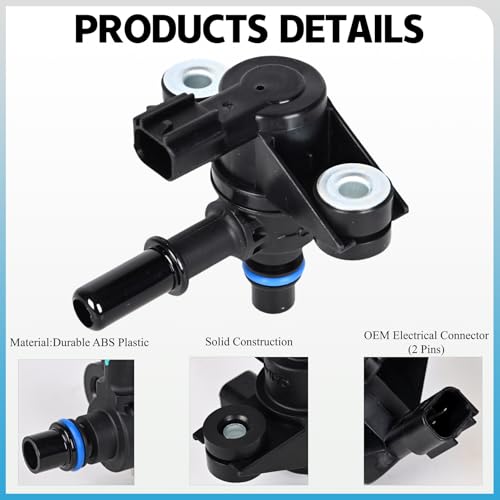 Vapor Canister Purge Valve 911-222 EVAP Evaporative Emissions Vapor Canister Purge Solenoid Valve Compatible with 2009-2019 Ford Explorer F150 F250 F350 Super Duty Mustang Lincoln Replace#AU5Z-9C915-B
