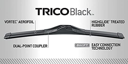 TRICO Diamond 26" + 16" Super Premium Automotive Replacement Windshield Wiper Blades (Set of 2), Passenger and Driver Side All-Weather Beam Wiper Blades for Select Vehicle Models (Item #25-2616)