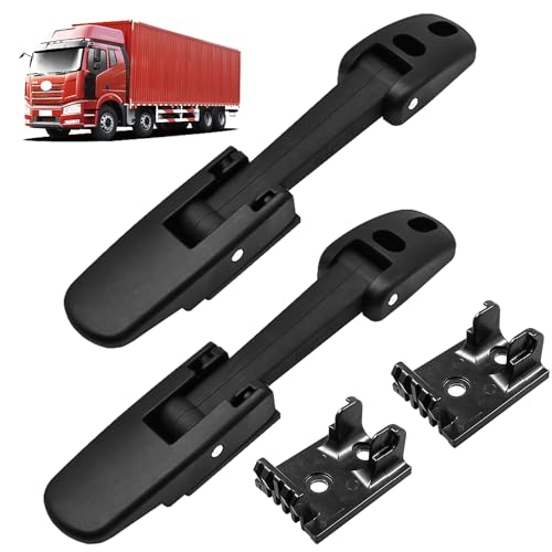ZPSNDP 2 Pcs Hood Latch Kit 315-5502 315-5503, Heavy Duty Hood Latches, for Kenworth T170 T270 T300 T370 T440 T470 T660, Peterbilt 325 335 337 340 348 384 386, Mack CH, Blue Bird