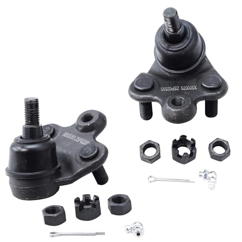 Detroit Axle - 12pc Front Struts Kit for 2006-2011 Honda Civic, 2 Struts and Coil Springs 2 Lower Ball Joints 2 Sway Bars 4 Outer Inner Tie Rods 2 Rear Shock Absorbers Replacement Suspension