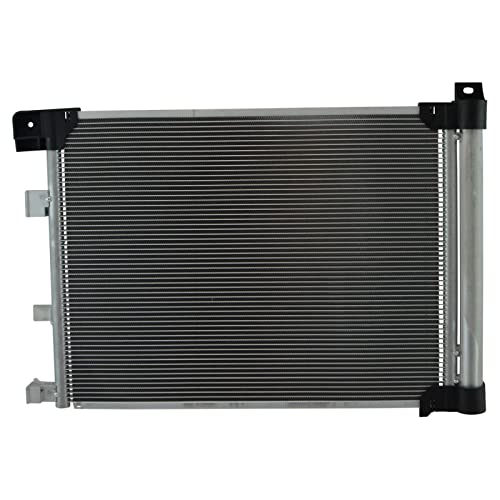 TRQ A/C Condenser Parallel Flow Aluminum for 2013-2019 Nissan Sentra