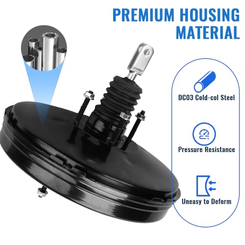 HARUMA 54-74232 Vacuum Power Brake Booster Compatible with Ford Edge 2007-2010, Lincoln MKX 2007-2010, Mazda CX-9 2007-2015, Replace OE# TD1143800Z, TDY14380ZA, 7T4Z2005A, 8T4Z2005A, AT4Z2005A