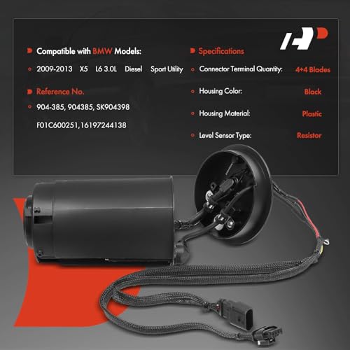 A-Premium Diesel Exhaust Fluid Heater Compatible with BMW xDrive35d X5 2009 2010 2011 2012 2013 L6 3.0L