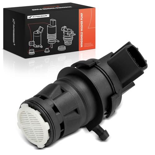 A-Premium Front or Rear Windshield Washer Pump Compatible with Toyota Camry, RAV4, 4Runner, Corolla, Prius, Sienna, Matrix & Honda & Ford & Acura & Mazda & Lexus & Lincoln & Mercury & Pontiac & Scion