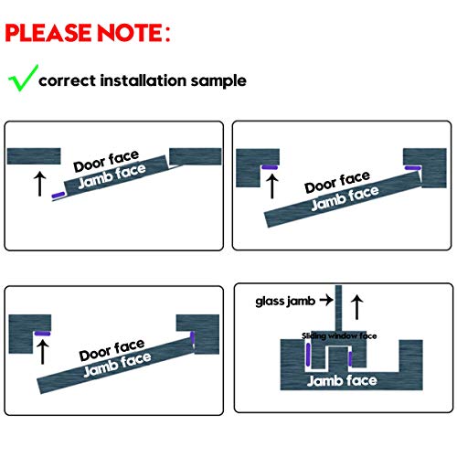 19.7 Feet Long Weather Stripping Seal Strip for Doors/Windows, Self-Adhesive Backing Seals Large Gap (from 5/16 inch to 11/20 inch) Seal Strip
