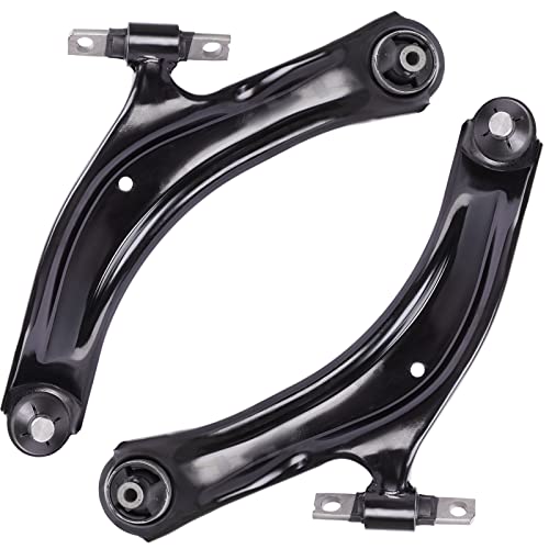 LCWRGS Front Lower Control Arms w/Ball Joints Replacement for 2008-2013 Nissan Rogue 2.5L, 2014-2015 Nissan Rogue Select 2.5L MS30194 MS30195-2Pcs