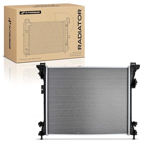 A-Premium Engine Coolant Radiator Assembly Compatible with Dodge Grand Caravan 2008-2020 & Chrysler Town & Country 2008-2016 & Ram C/V 2012-2015 & VW Routan 2009-2014