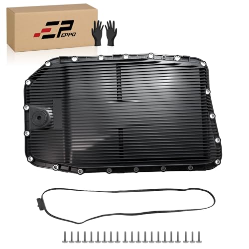 EPPO Transmission Filter with Pan 6HP26 24117571227 24152333903 Transmission Oil Pan Compatible with 335d, 545i, 550i, 645Ci, 650i, 745i, 745Li, 750i, 750Li, 760i, 760Li, Alpina B7, Alpina B7 xDrive
