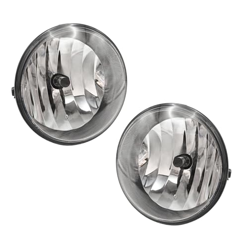 Fog Lights Replacement for 2005-2011 Toyota Tacoma, 2007-2012 Toyota Tundra, 2004-2006 Toyota Solara Fog Light with H10 12V 42W Bulbs