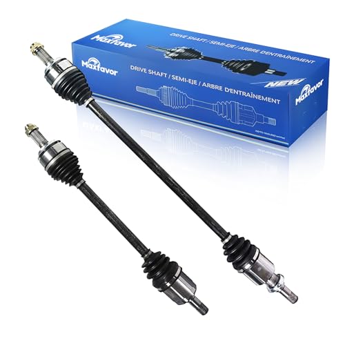 Maxfavor Front CV Axle Shaft Assembly fit for Honda Civic 2016 2017 2018 2019 2020 2021, FWD L4 2.0L, EX LX LX-P Models, Only fit Front-Wheel Trans Automatic Trans CV Joint Axle Front Passenger Driver