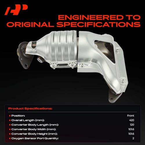 A-Premium Front Exhaust Manifold Catalytic Converter, E.P.A Compliant