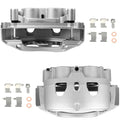 SCITOO Front Brake Calipers With Bracket 18B5303 18B5302 Compatible For Chevy Silverado 2500 HD/Silverado 3500 HD, For Chevy Suburban 3500 HD 16-17, For GMC Sierra 2500 HD/Sierra 3500 HD 11-17