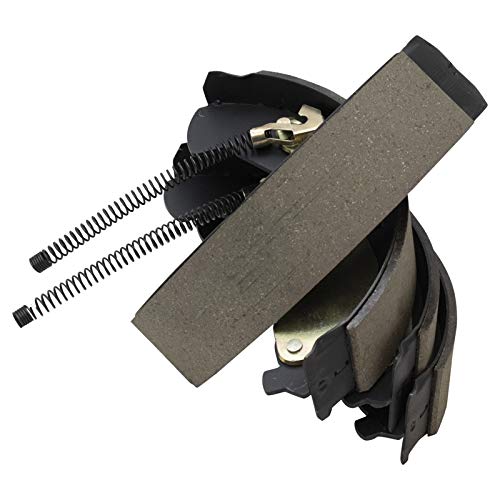 TRQ Rear Brake Drum and Shoe Kit for Chevrolet GMC