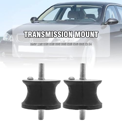 VIKKSAER Rear Transmission Mount (2 Pack), 22316799331 Replacement for BMW 128i 325i 328i 330i 335i 525i 528i 530i Z3 Z4 Replace# 22316771219, 23711137817