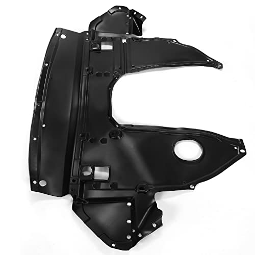 ALMULOO Engine Splash Shield Compatible with 2016-2023 Nissan Maxima 3.5L 2016-2018 Nissan Altima 2.5L 3.5L Replacement for 75890-9HS0A NI1228164 Plastic