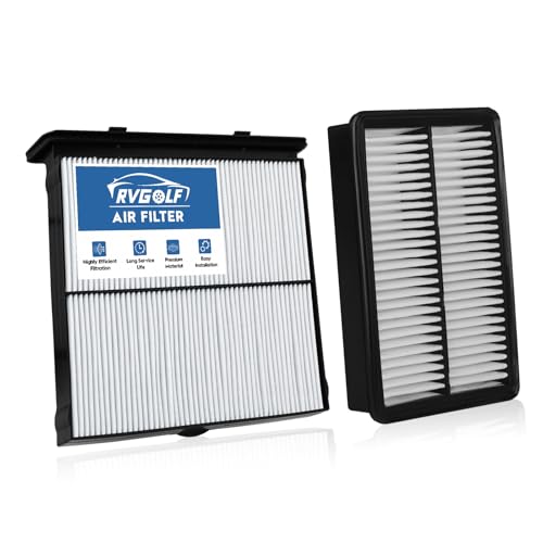 RVgolf Engine+Cabin Air Filters Fit 2019-2026 Mazda 3, 2019-2026 CX-30 CX30, 2023-2026 CX-50 CX50 (CX-50 Not For Hybrid) AC Filter for Automotive Replacement Accessories BDTS61J6X PAH9-13-3A0A