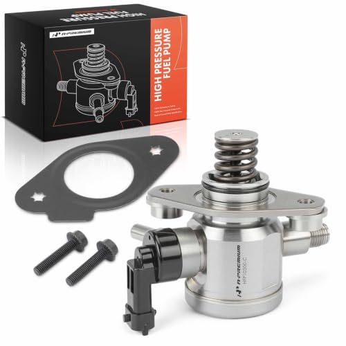 A-Premium Direct Injection High Pressure Fuel Pump with Gasket and Bolts Compatible with Chevrolet Equinox 2010-2017, Malibu 2013-2014, Impala & GMC Terrain 2010-2017 & Buick LaCrosse, Verano, Regal