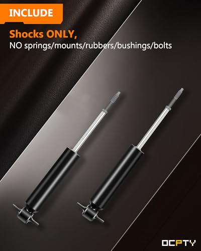 Shocks for Chevy RWD, OCPTY Front Shock Absorber Fits 1988-2002 for Chevrolet/GMC C1500 Suburban/C2500 Suburban/C3500/Express 1500/Express 2500/Express 3500/Tahoe Auto Shocks Struts Sets 344265 2pcs