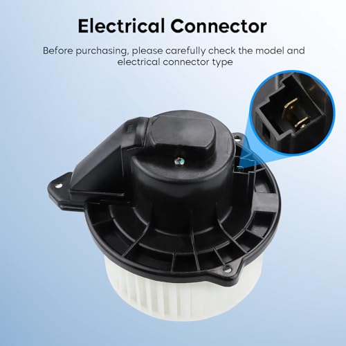 HVAC Blower Motor with Fan for 2002-2009 Dodge Ram 1500 2500 3500 & 2002-2004 Jeep Grand Cherokee Replaces for 700012 615-00649 615-00635