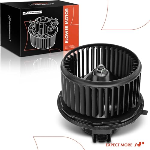 A-Premium Front HVAC Heater Blower Motor Compatible with 2007-2014 Chevrolet Silverado, Tahoe, Suburban, Avalanche & GMC Sierra, Yukon & Cadillac Escalade & Hummer - Lock Tab Flange, with Fan Cage