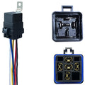 irhapsody 1 Pack 40/30 AMP 12V DC Waterproof Relay Kit with Heavy-Duty Pigtail, 5-PIN SPDT Automotive Relay