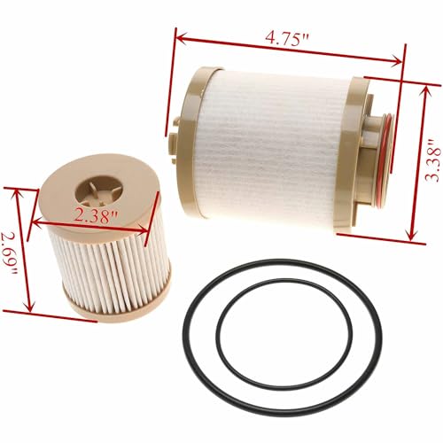 03-07 Ford FD-4616 Motorcraft 6.0L Powerstroke Diesel Oil Fuel Filter