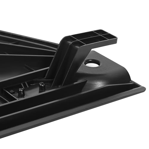 HECASA Front Engine Splash Shield Compatible with 2017-2020 Hyundai Elantra 2.0L Engine Protection Under Cover Plastic Black Replacement for 29110F3100 29110-F2100 HY1228201 HY1228187