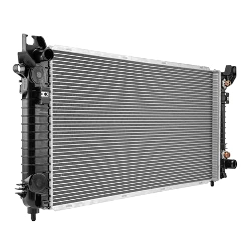 Torchbeam Replacement Engine Radiator for 2016-2018 Silverado 1500 5.3L, 2016-2018 Sierra 1500 5.3L, 2016-2017 Tahoe, 2016-2017 Suburban, Transmission Oil Cooler Included CU13723