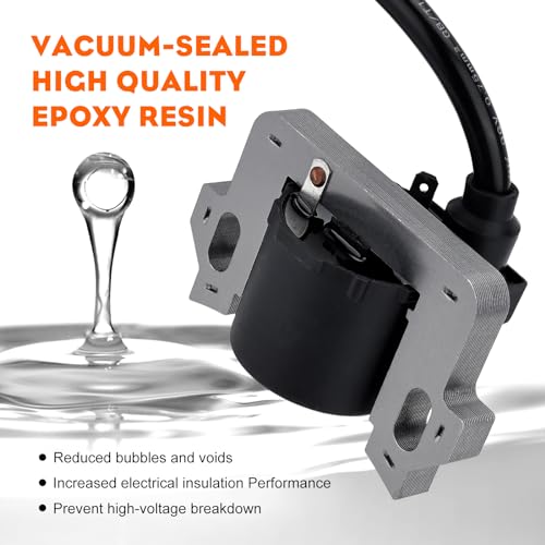 GCV160 Ignition Coil for Honda GC160 GCV190 GC190 Engine HRR216 HRT216 HRN216 HRX217 Lawn Mower Replace 30500-ZL8-004 30500-ZL8-014 30500-Z0J-004 30500-z8b-901 30500-z8b-903