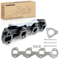 A-Premium [6.6L] Right Exhaust Manifold Kit W/Gaskets Compatible with Chevy, GMC, Workhorse & Workhorse Custom Chassis - Silverado 2500 HD, Express 2500, Sierra 3500, Savana 2500, LF72, R26 & More
