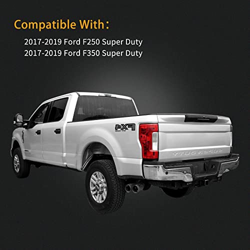 Right Passenger Side Rear Tail Light Assembly Compatible With 2017-2019 Ford F-250 F-350 Super Duty Tail Light Rear Brake Lamps Replacement Taillights (w/o Blind Spot) (w/o LED)