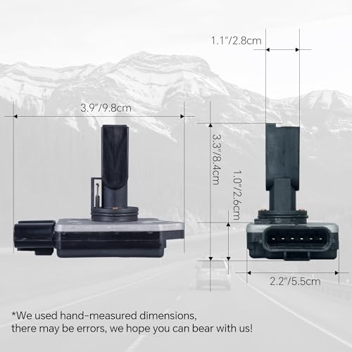 AdvanEX Mass Air Flow Sensor Meter MAF Compatible with 03-04 Ford Focus; 03-04 Escort; 01-04 Escape; 01-03 Ranger; 99-03 Windstar; 01-04 E150; 99-05 Explorer; 01-04 E250 Van & More Replace OE 86-50011