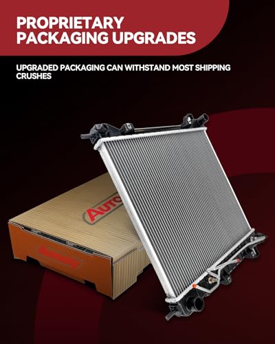 AUTOSITY CU1889 Radiator, Compatible with 1997-2003 Grand Prix, 1997-1999 Century, 1997-1999 Regal, 1999-2000 Montana, 1997-2000 Venture, Aluminum Automotive Replacement Radiator (w/ 3/4 Thick Core)