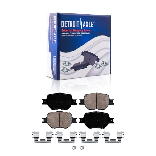 Detroit Axle - Brake Kit for 05-10 Scion tC Drilled & Slotted Brake Rotors