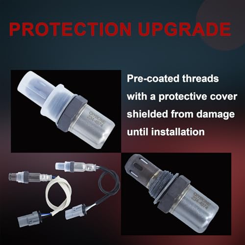 4PCS Oxygen O2 Sensor Upstream Downstream 234-4940 234-4974 for Chevy Silverado 1500 GMC Sierra 1500 4.3L 5.3L 6.2L 2014-2017, Chevrolet Suburban Tahoe GMC Yukon Cadillac Escalade 2015 2016 2017 2018