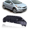 CarPartsDepot Front Engine Splash Shield Compatible with Hyundai 2011-2013 Elantra Engine Under Cover