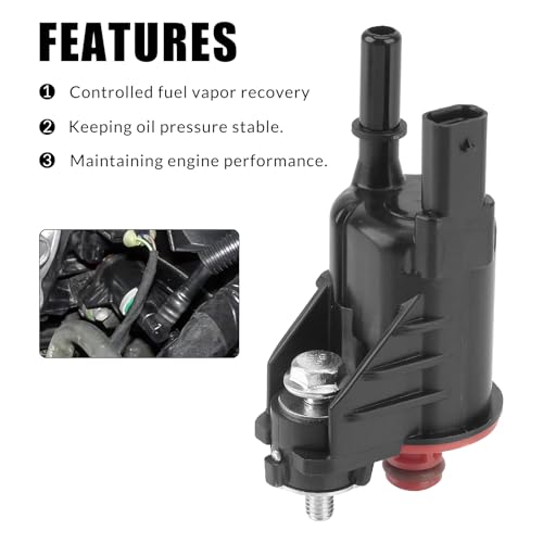 Ricmjend 12630282 Vapor Canister Purge Solenoid Valve Fits for 2014-2022 Chevy Silverado, Tahoe, Camaro, Colorado, Suburban, Express/GMC Sierra, Yukon/Buick Enclave/Cadillac Escalade