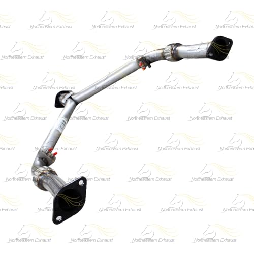 Exhaust Front Flex Y-Pipe Compatible with INFINITI G25 / G35 / G37 / M35 / M35H / M37 / Q40 / Q70 2006-2015 2.5L, 3.5L & 3.7L | Stainless Steel | Northeastern Exhaust | Includes Gaskets Bolt Kit