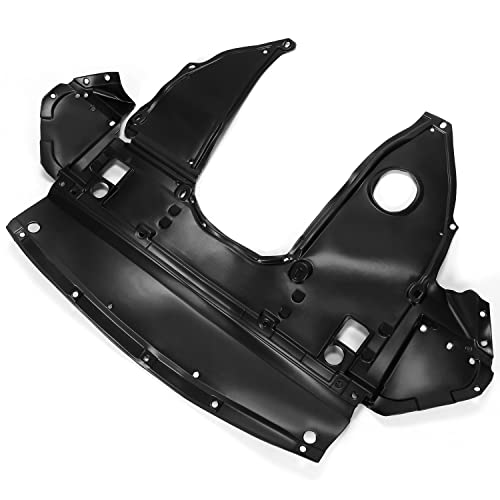 ALMULOO Engine Splash Shield Compatible with 2016-2023 Nissan Maxima 3.5L 2016-2018 Nissan Altima 2.5L 3.5L Replacement for 75890-9HS0A NI1228164 Plastic
