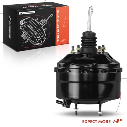 A-Premium Vacuum Power Brake Booster Compatible with Jeep Wrangler 1997-2006, TJ 1998-2005, 2.4L 2.5L 4.0L, Without Master Cylinder