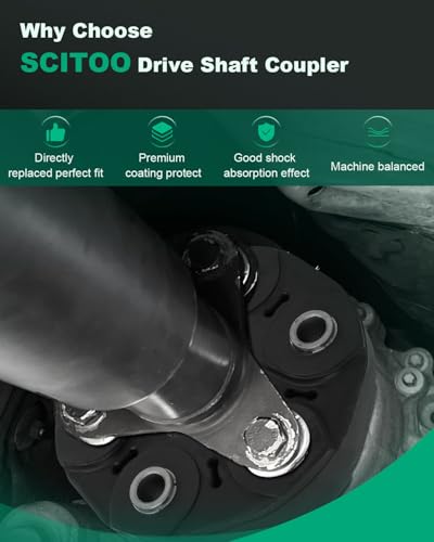 SCITOO Driveshaft Drive Shaft Coupler Flex Joint Shaft Coupling Compatible Ford Transit 2015-2017,Replace OE# 5370997 NPI64414 CK4Z-4782-B CK41-4684-A